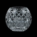 Medallion 5 in. Crystal Rose Bowl