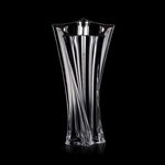 Manzini Waisted Vase - 11 in. Crystalline