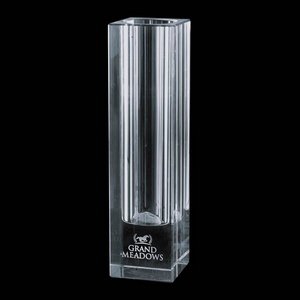 Bellaire Optical Crystal Vase - Optical 10 in. 