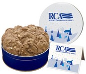 Chocolate Double Chip Cookies (15 oz. in small Tin)