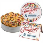 Celebration Sprinkle Cookies - Small Tin