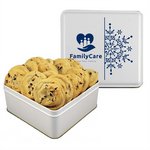 Gourmet Chocolate Chip Cookies - Square Tin