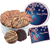 Dreamy Drizzle Chocolate Chip Cookies (16 Cookies in Regular Tin)