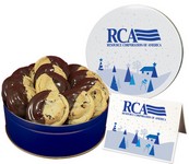 Dipped Chocolate Chip Cookies - Regular Tin