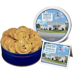 Double Chip Cookie Gifts in Regular Size Gift Tin 