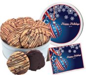 Dreamy Drizzle Chocolate Chip Cookies (32  in Large Tin)