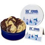 Dipped Chocolate Chip Cookies - Large Tin
