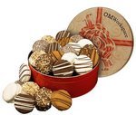 Chocolate Covered Cookie Creams In Large Gift Tin (32 cookies)