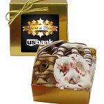 Holiday Chocolate Pretzel Grahams in Ballotin Gift Box (4)