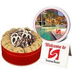 Chocolate Chip Gourmet Cookies and Mid-Size Chocolate Pretzels