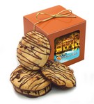 Dreamy Drizzle Chocolate Chip Cookies (5) in a Treat Cube