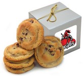 Gourmet Chocolate Chip Cookies (5) in a Treat Cube