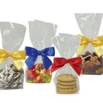 Milk Chocolate Covered Almonds in Clear Mini Gift Bag (5 oz.)
