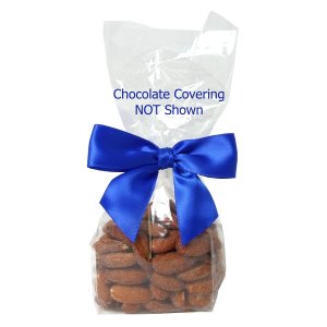 Milk Chocolate Covered Almonds in Clear Mini Gift Bag (5 oz.) 