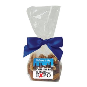 Gourmet Cranberry Nut Mix in Clear Mini Gift Bag (6 oz) 