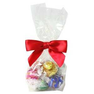 Swiss Chocolate Truffles in Clear Mini Gift Bag (10 truffles) 