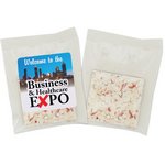 Peppermint Bark Individually Packaged with Imprinted Label