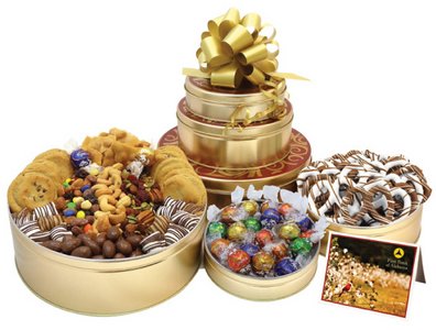 Royal Confectionary Trio Gift Basket Tower 