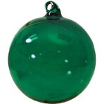 Glass Christmas Ornaments Hand Blown - Green Ornament