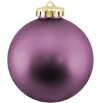 Christmas Ball Ornaments Shatterproof Plastic - Purple Ornaments