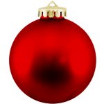 Christmas Ball Ornaments Shatterproof Plastic - Red Ornaments