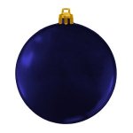 USA Made Custom Christmas Ornaments - Flat Shatterproof - Blue