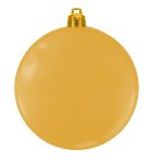 USA Made Custom Christmas Ornaments - Flat Shatterproof - Gold