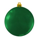 USA Made Custom Christmas Ornaments - Flat Shatterproof - Green