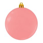 USA Made Custom Christmas Ornaments - Flat Shatterproof - Pink