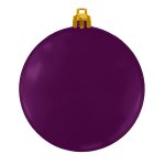 USA Made Custom Christmas Ornaments - Flat Shatterproof - Purple
