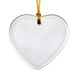 Acrylic Suncatcher Ornament Shape with Imprint