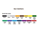 Acrylic Suncatcher Ornament Round Circle with Imprint 