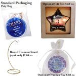 Acrylic Suncatcher Ornament Round Circle with Imprint 