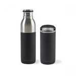 Emery 2-in-1 Double Wall Stainless Bottle - 20 Oz. Matte Black