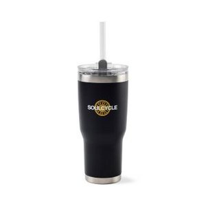 Aviana  Midas Double Wall Stainless Tumbler - 24 Oz. Black 
