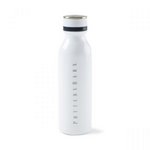 Aviana  Luna Double Wall Stainless Bottle - 20 Oz. White