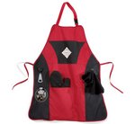 Grill Master BBQ Apron Kit Red