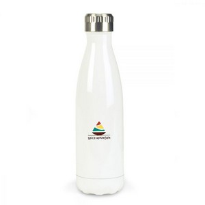 Oasis Double Wall Stainless Bottle - 17 Oz. White 