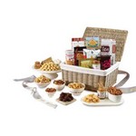 Gourmet Delights Keepsake Basket - Natural
