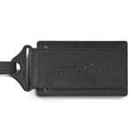 Samsonite Leather Luggage Tag Black