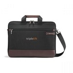 Samsonite Kombi Slim Brief - Black/Brown