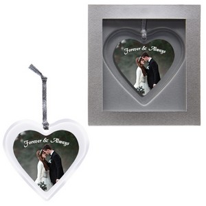 Acrylic Ornament - Heart 
