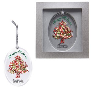 Acrylic Ornament - Oval 