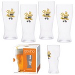 Dishwasher Safe Govino® 16oz Beer Glass 4 Pack