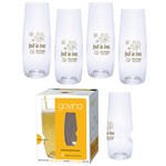 Dishwasher Safe Govino® 8oz Champagne Flute 4 Pack