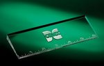 Oblique Optic Crystal Ruler 6