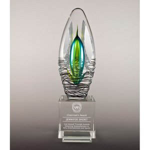 Elation Art Glass Award - LG 