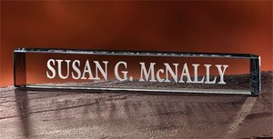 Crystal Director?s Nameplate 