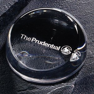 Insignia Lead Crystal Paperweight 