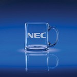 Clear Tempered Coffee Mug